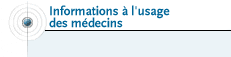 Informations � l'usage des patients